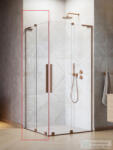 Radaway Furo SL KDD 110B zuhanykabin balos zuhanyajtó, szálcsiszolt réz 10305110-93-01L (10305110-93-01L)