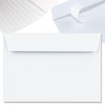  Ablak nélküli fehér boríték C6 114x162 mm, 12 db-os csomag levelekhez és irodába