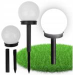 Ecolight Napelemes Kerti Led Oszlop SSO-5 6000K IP44 Kerek Napelemes Lámpabúra Ecolight (EC20769)