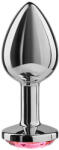 Secret Play - fém anál dugó, 7 cm, érzéki élményekhez (ESD-212416A11X)