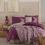 CLASY® Home Set lenjerie de pat cu patura eleganta 7 piese, Clasy Home Liora V1