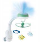 Infantino zenélő körhinta vetítővel 3 az 1-ben zöld (315194)