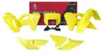 RTECH Plastic Kit 7 Pcs With Yellow Front Headlight Plastic - R-kithsq-gq0-724 (r-kithsq-gq0-724)