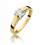 Tessoria Arany gyűrű 585 Szív gyémánt 0, 30ct fehér arany (W-W-320 0,30ct)