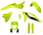 RTECH Enduro Full Plastic Kit 6 Pcs With Front Headlight Plastic & Factory Wrap Fork Protectors - R-kitbet-gf0-623 (r-kitbet-gf0-623)