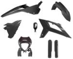 RTECH Enduro Full Plastic Kit 6 Pcs With Front Headlight Plastic & Factory Wrap Fork Protectors - R-kitbet-nr0-620 (r-kitbet-nr0-620)