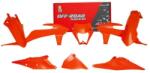 RTECH Plastic Kit 6 Pcs With Left Airbox Cover & Neon Orange Headlight Plastic - R-kitktm-an0-520 (r-kitktm-an0-520)