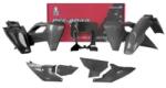 RTECH Plastic Kit 7 Pcs With Black Front Headlight Plastic - R-kithsq-nr0-724 (r-kithsq-nr0-724)