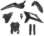 RTECH Motocross Full Plastic Kit 6 Pcs With Front Plate & Factory Wrap Fork Protectors - R-kitbet-nr0-622 (r-kitbet-nr0-622)