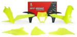RTECH Plastic Kit 6 Pcs With Left Airbox Cover & Neon Yellow Headlight Plastic - R-kitktm-gf0-520 (r-kitktm-gf0-520)