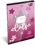 LIZZY Leckefüzet LIZZYSULI A/5 40 lapos Kittok Stars Purrfect (7500174002) - robbitairodaszer