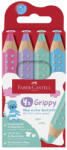 Faber-Castell Színes Ceruza FABER-CASTELL Grippy pasztell színek 4 darabos (110702)