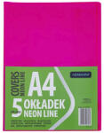 ASTRA Füzetborító ASTRA PAP A/4 bújtatós pvc neon élénk színek 5 db/csomag (124024002)