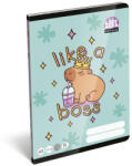 LIZZY Füzet vonalas LIZZYSULI A/5 32 lapos 12-32 3. osztályos Lollipop Capybara (7500169000) - robbitairodaszer