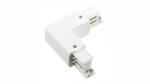 LED Labs L-angle connector for 3-phase track XTS34-3 LEFT, white LAB-34-3403-00 LED Labs (LAB-34-3403-00)
