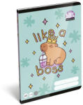LIZZY Füzet vonalas LIZZYSULI A/5 32 lapos 21-32 4-8. osztályos Lollipop Capybara (7500170000) - robbitairodaszer