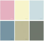 STREET Füzet vonalas STREET A/5 54 lapos Colours margóval (63464)