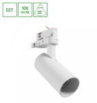 SpectrumLED ANDROMEDA háromfázisú sínes lámpa, 8W, 25°, CRI 80, Szabályozható színhőmérséklet, Fehér SLI033037CCT_PW SpectrumLED (SLI033037CCT_PW)