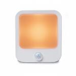Earplugs. ro Lampă de noapte LED pentru priză cu senzor de mișcare fără componentă albastră Culoarea luminii: Portocaliu / Chihlimbar (1600K)