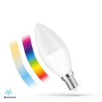 SpectrumLED WOJ14629, LED CANDLE C38 4, 9W E-14 230V RGBW+CCT+DIM BTM SPECTRUM SMART EASY SMART (WOJ14629)