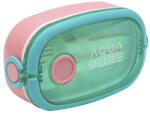Aqua pure Uzsonnás doboz AQUA PURE műanyag BPA mentes 210x120x70 mm zöld-pink (511025027) - fotoland