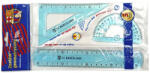 License Vonalzókészlet FC BARCELONA hajlékony szögmérővel 3 darabos (424023051) - fotoland
