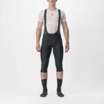 CASTELLI Rövid kerékpáros nadrág kantárral - ENTRATA 2 3/4 - fekete