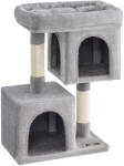 FEANDREA Macskakaparó 74 cm magas, macskatorony, ? 49x32x74cm, világosszürke