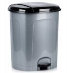 Orion Pedálos szemetes kuka, műanyag, szürke, 50 literes (731382)