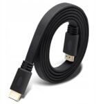 Interlook 13M Lapos Hdmi kábel Full Hd 1080p 4K Uhd 3D Slim (HDB-13M-Black)