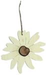  Floare lemn color+agatatoare pentru aranjamente florale (064987)