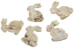  Figurine iepuras scoarta pentru aranjamente florale set 72 buc (45040)