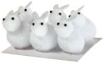  Figurina iepuras pentru decoratiuni florale set 6 buc (45211)