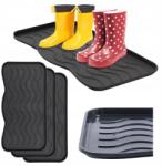 Multyhome Cipőszőnyeg Alátét Csepegtető cipő Lábtörlő 38x75cm 3db-os szett (EF1000005X3)