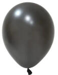 Balonevi lufi, 12" 30cm, 100db/cs, Metallic Black, Metál fekete (LUFI288255)