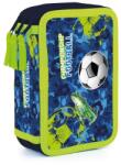 KARTON P+P Penar cu trei compartimente pentru copii, fără rechizite - model Football Championship Premium Light, Oxybag Penar
