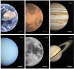 STREET Füzet vonalas STREET A/4 54 lapos Planets margóval (65240) - papir-bolt