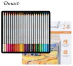  Цветни моливи 24 цв. Deli Dmast EC300-24 в метална кутия