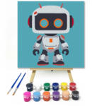 Kedves kis robot - gyerek számfestő készlet
