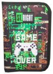 St. Majewski Penar neechipat 1 fermoar 2 extensii Majewski, Gama St. Right, Colectia Stright Game Over 2025, PC-03, 21x14x3.5 cm (5903235681462) Penar