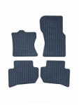  Set covoare cauciuc pentru Jaguar F-Pace 2016+, negre, cu bordura 1 cm (4 buc. ) (130125-11)