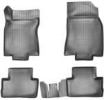  Covorase auto din cauciuc tip tavita pentru Nissan Qashqai II (2014+) - set 4, negru (081119-37)