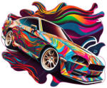  Abtibild masina colorata din vinil ORACAL, 18x13 cm (TAG 068/T4) (080823-12)