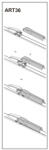  Stergator parbriz sofer Audi A4 (din 11/2003) 22" cod ART36 (210818-24)