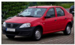  Perdea auto interioara pentru luneta, compatibila Dacia Logan I 2004-2012 (ARTFL2) (TCT-1160)
