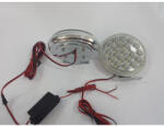  Proiectoare LED DRL 107B cu 20 LED-uri High Power, lumina alb rece 6000K (TCT-1406)