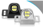 LAMPA LED 9W 900 lm pentru 12-24V, lumina alba, carcasa crom BO9W900C (220219-11)