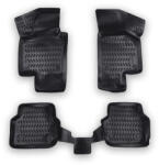  Covorase cauciuc tip tavita pentru Volkswagen Jetta VI 2011-2017, negru (4 buc) (201022-90)