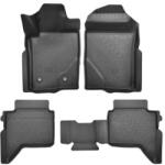  Set covoare cauciuc tip tavita pentru VW Amarok II 2023+ cabina dubla, 4 usi (3D 3776 A40) (130924-4)