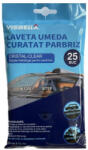  Lavete umede Visbella pentru curatat parbriz si geamuri auto, 25 buc (Cod 598) (220623-2)